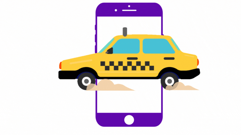 طراحی اپلیکیشن تاکسی یاب اینترنتی